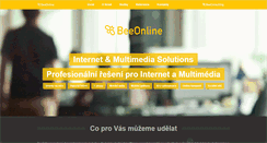 Desktop Screenshot of beeonline.cz