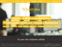 Tablet Screenshot of beeonline.cz
